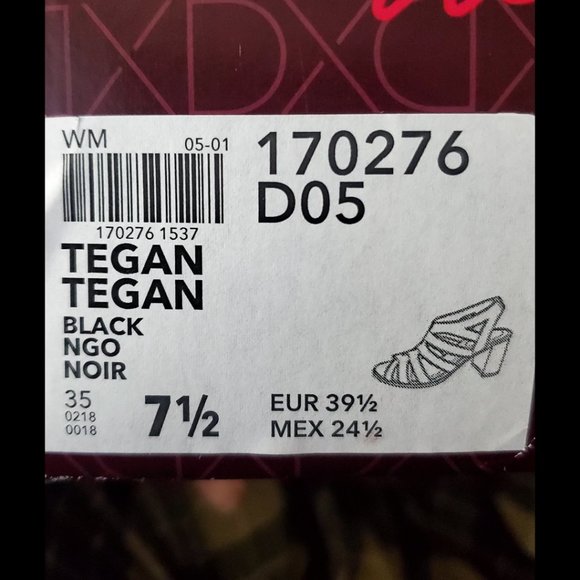 Dexflex Comfort Strappy Block Heels Stretch Sandals (Size 7.5) - Picture 10 of 10